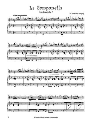 Easy Paganini - Robert Van Rompaey - Partition - Violon
